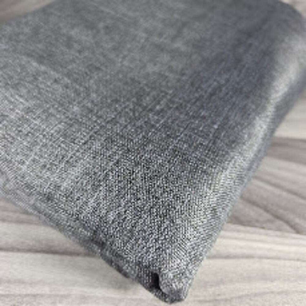 Eclipse Black-Out Curtain Panel Kenley Charcoal 52x84